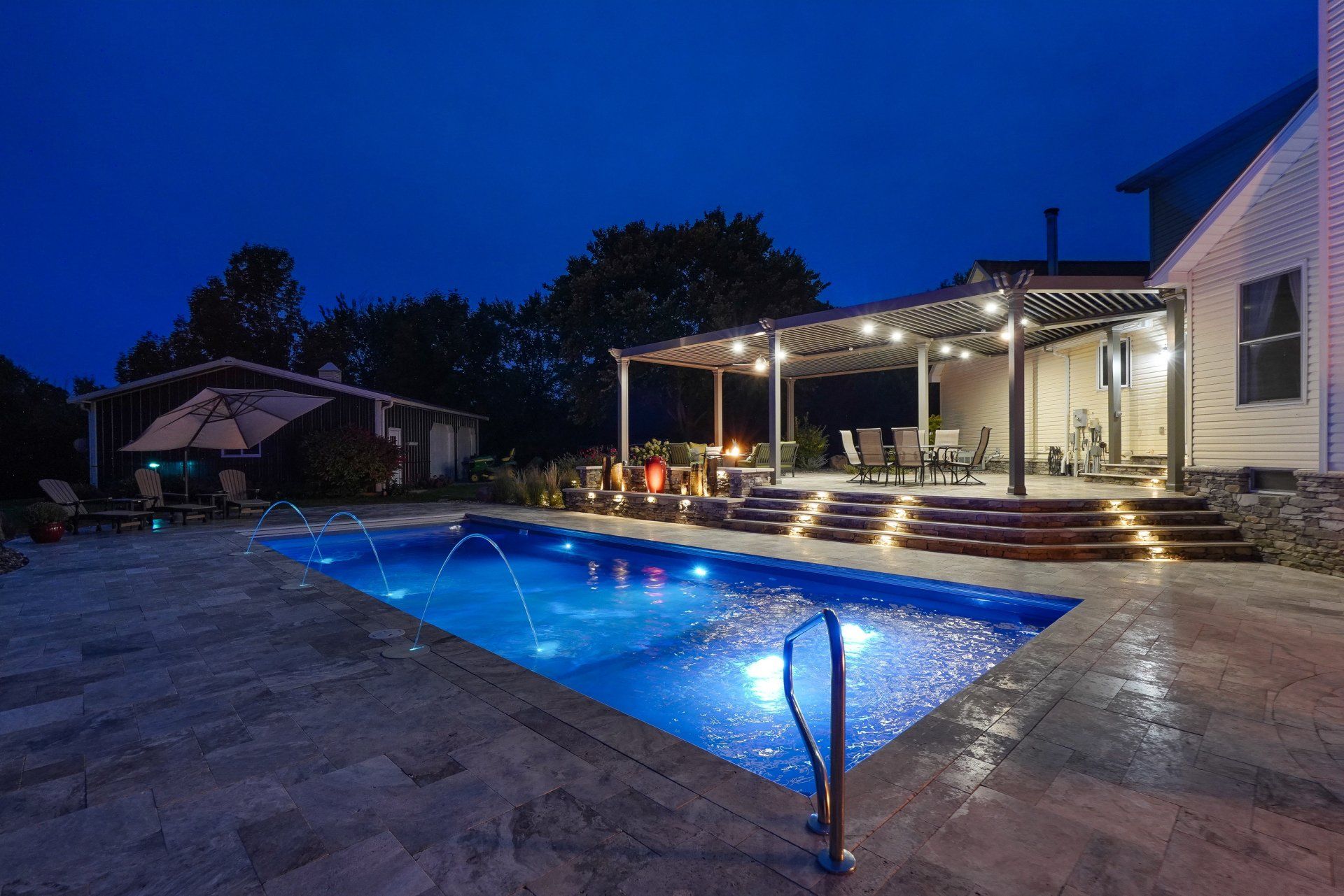 new pool construction Marysville Ohio