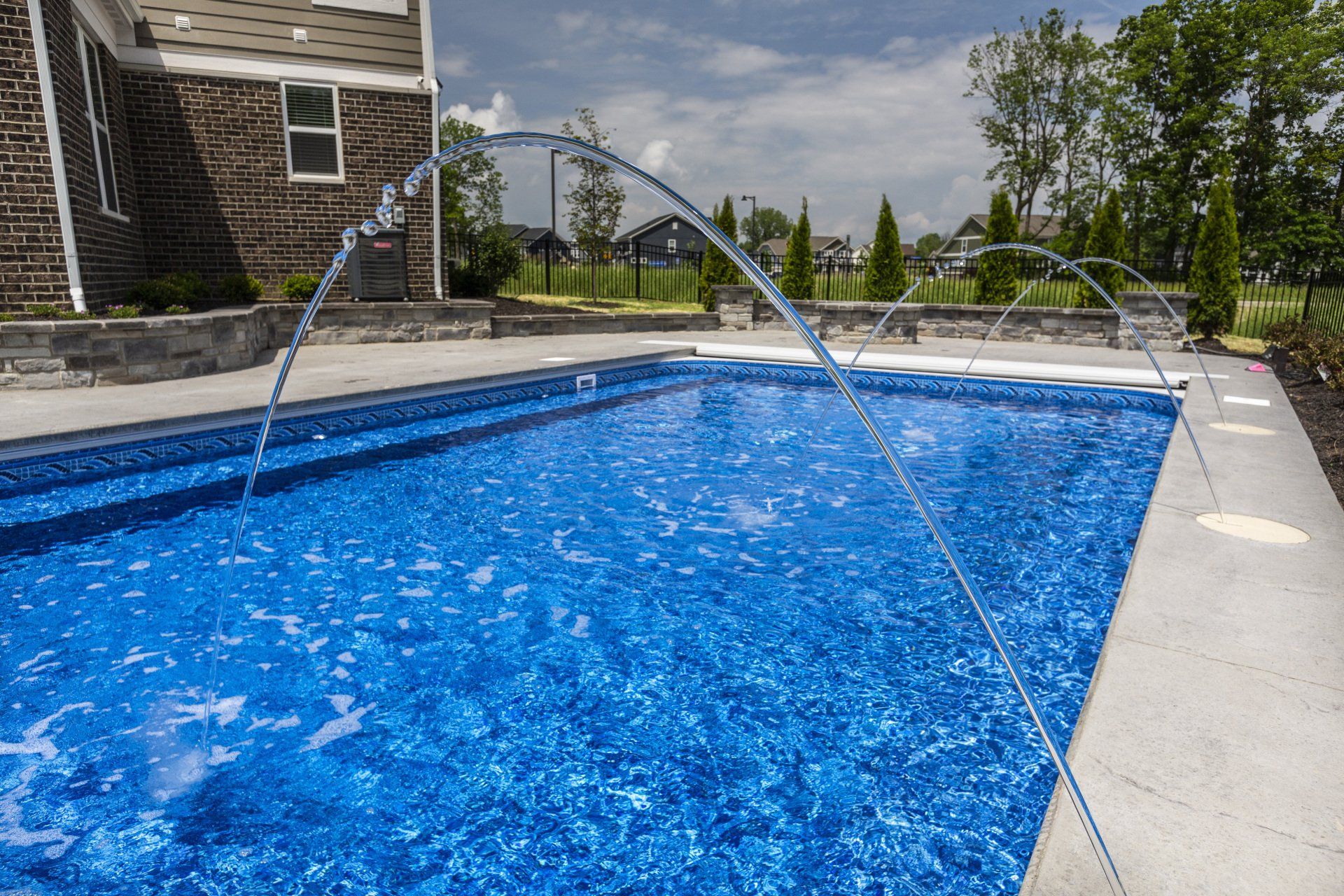 new pool construction Hilliard Ohio