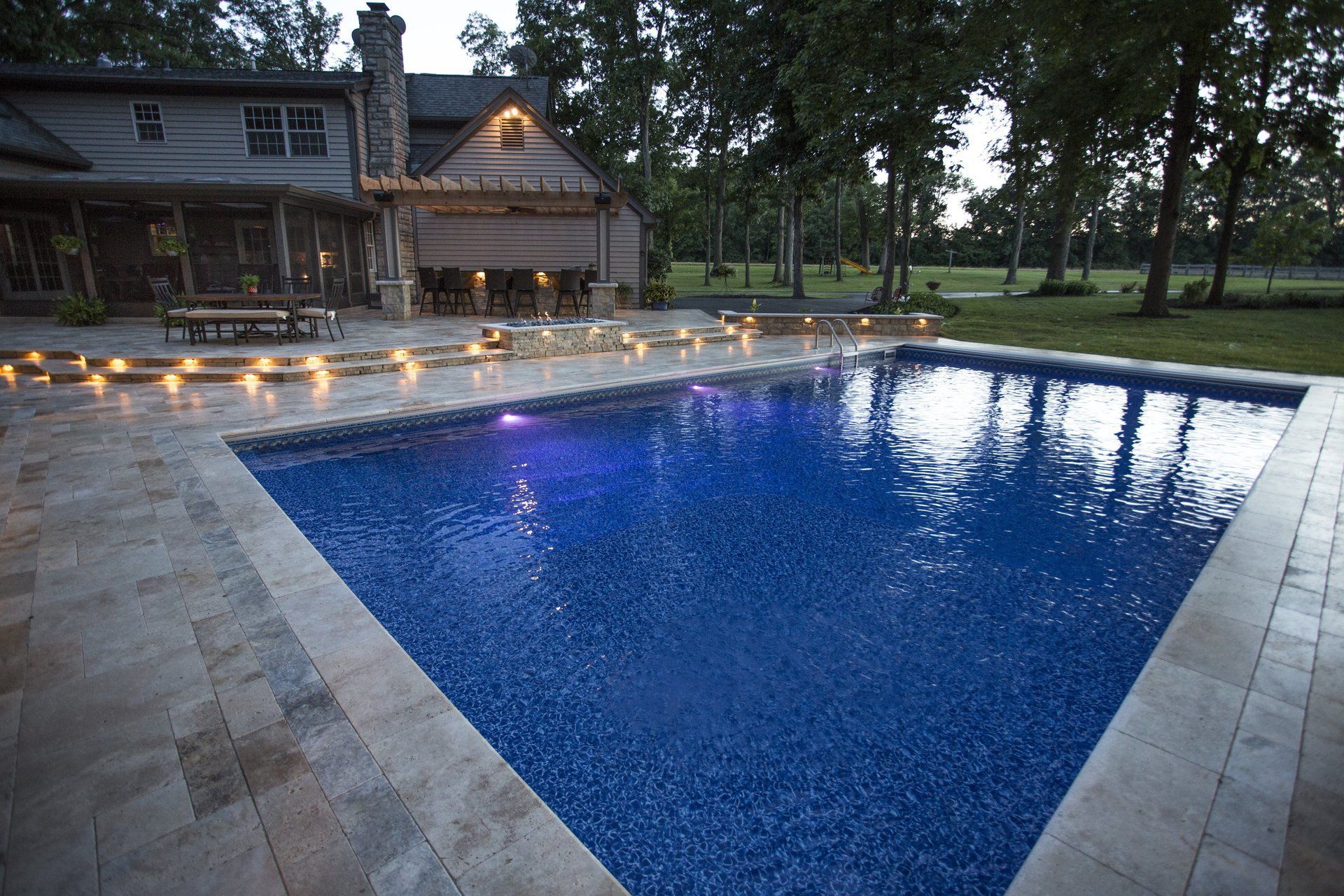 new pool construction Galena Ohio