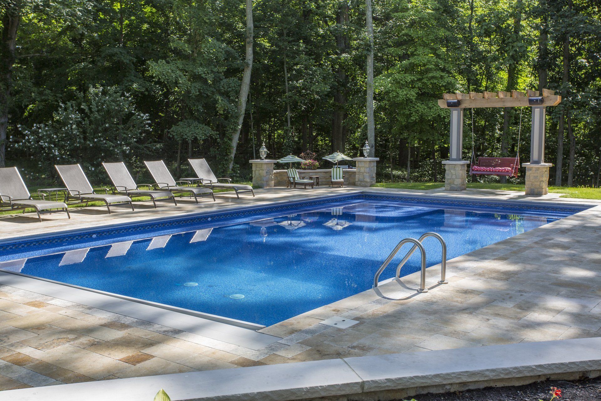 new pool construction Galena Ohio