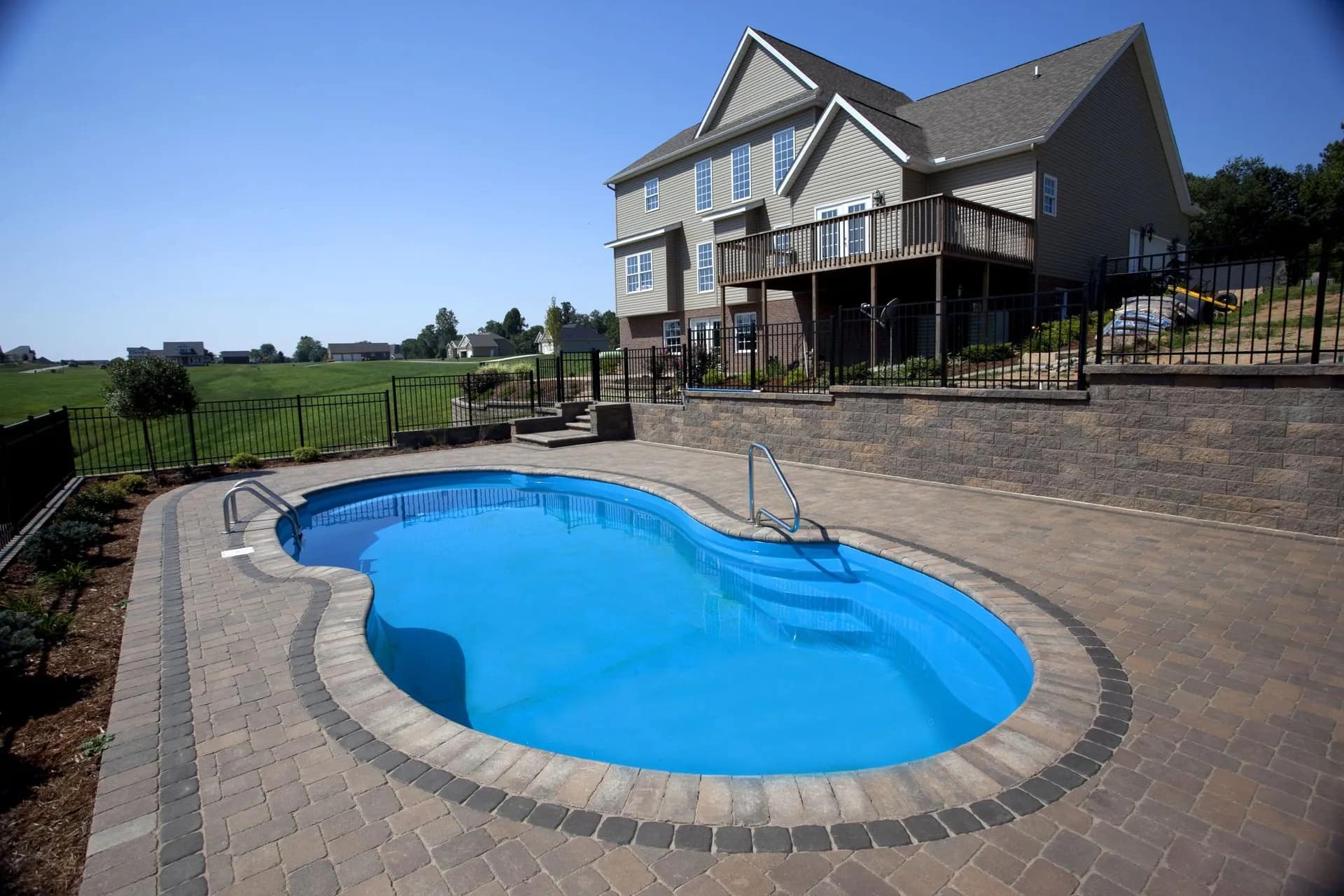 new pool construction Powell Ohio