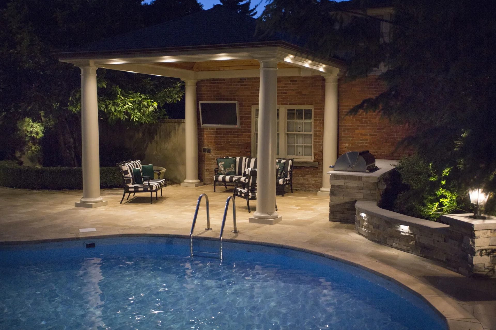 new pool construction Westerville Ohio