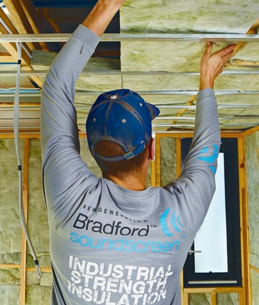 Bradford Soundscreen Wall/Ceiling Batts — South Victoria — Construct Ramsey