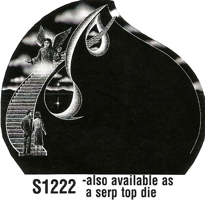 s1222 also available as a serp top die