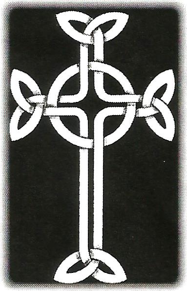 celtic cross etching