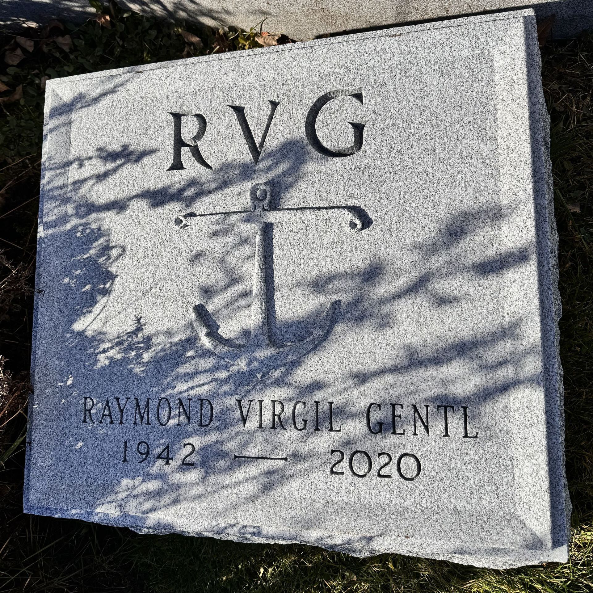 Barre Grey custom marker installed by Champlain Monuments
