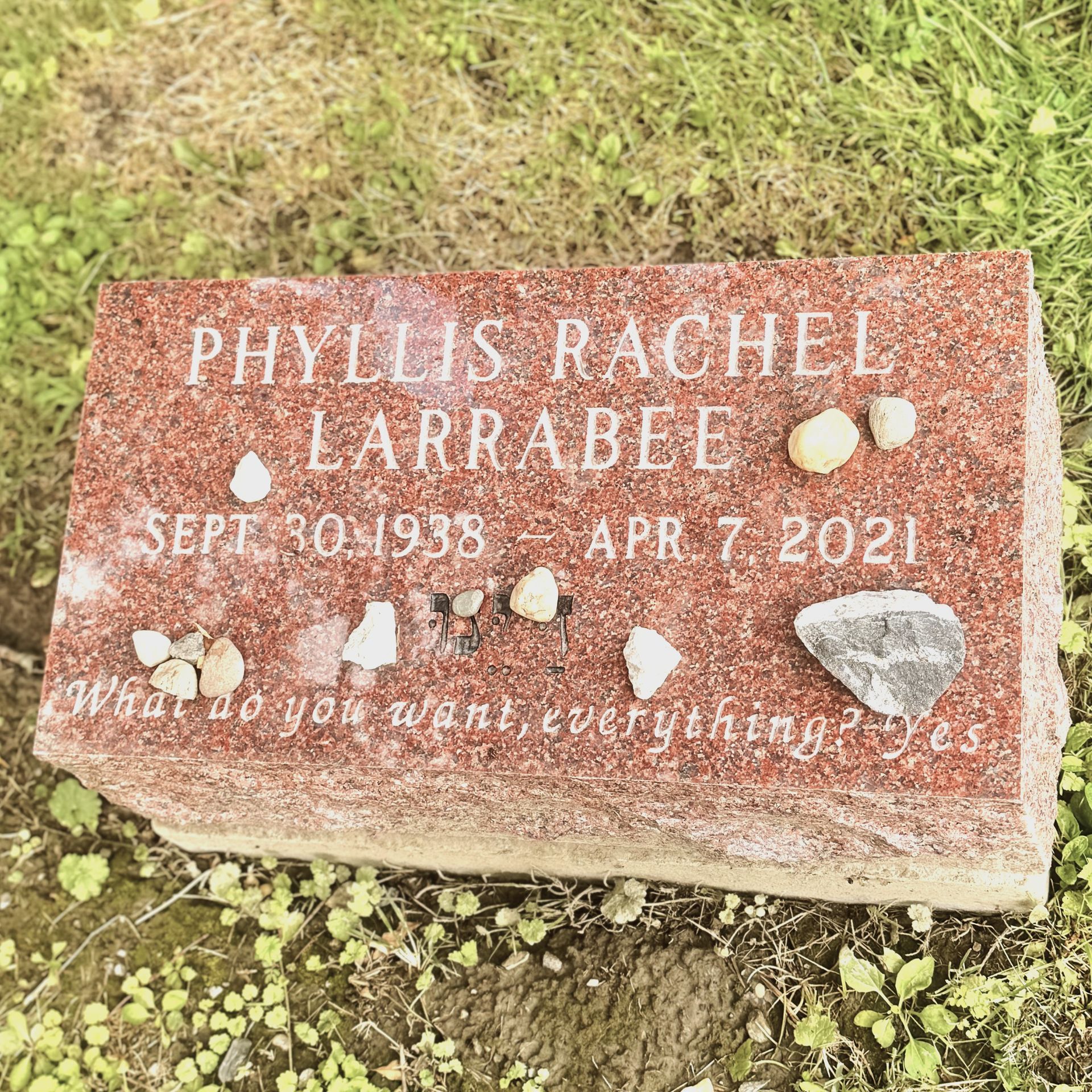 Jewish monument installed by Champlain Monuments