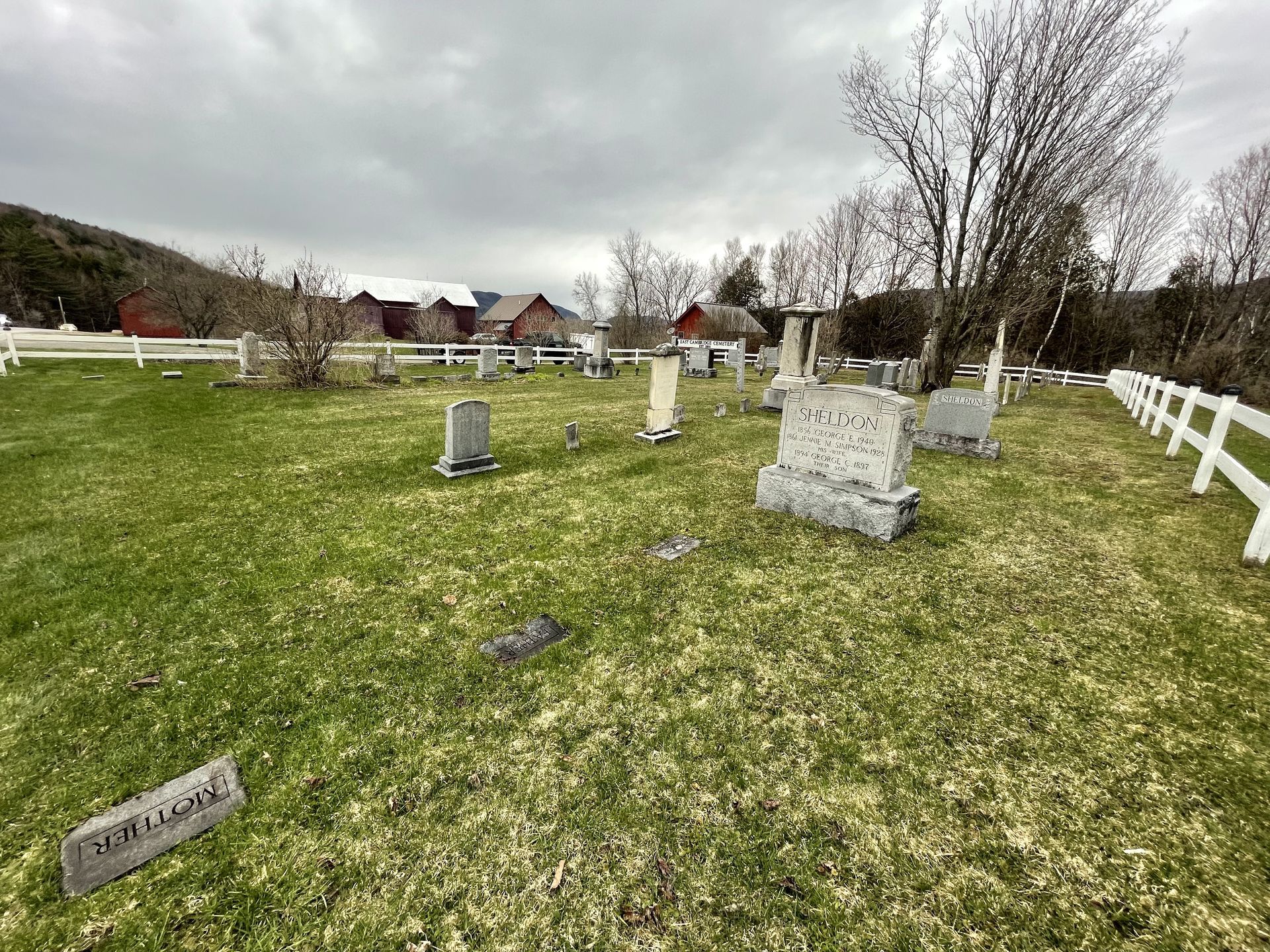 East Cambridge, VT cemetery