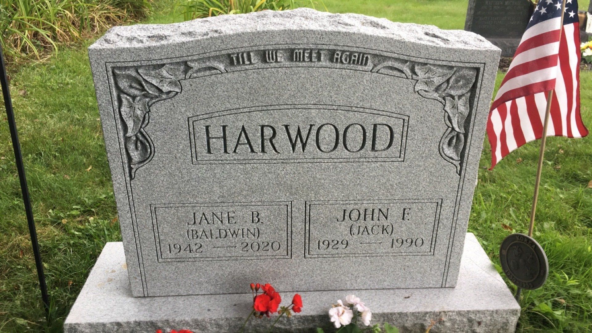 Barre Gray Granite with relief carvings