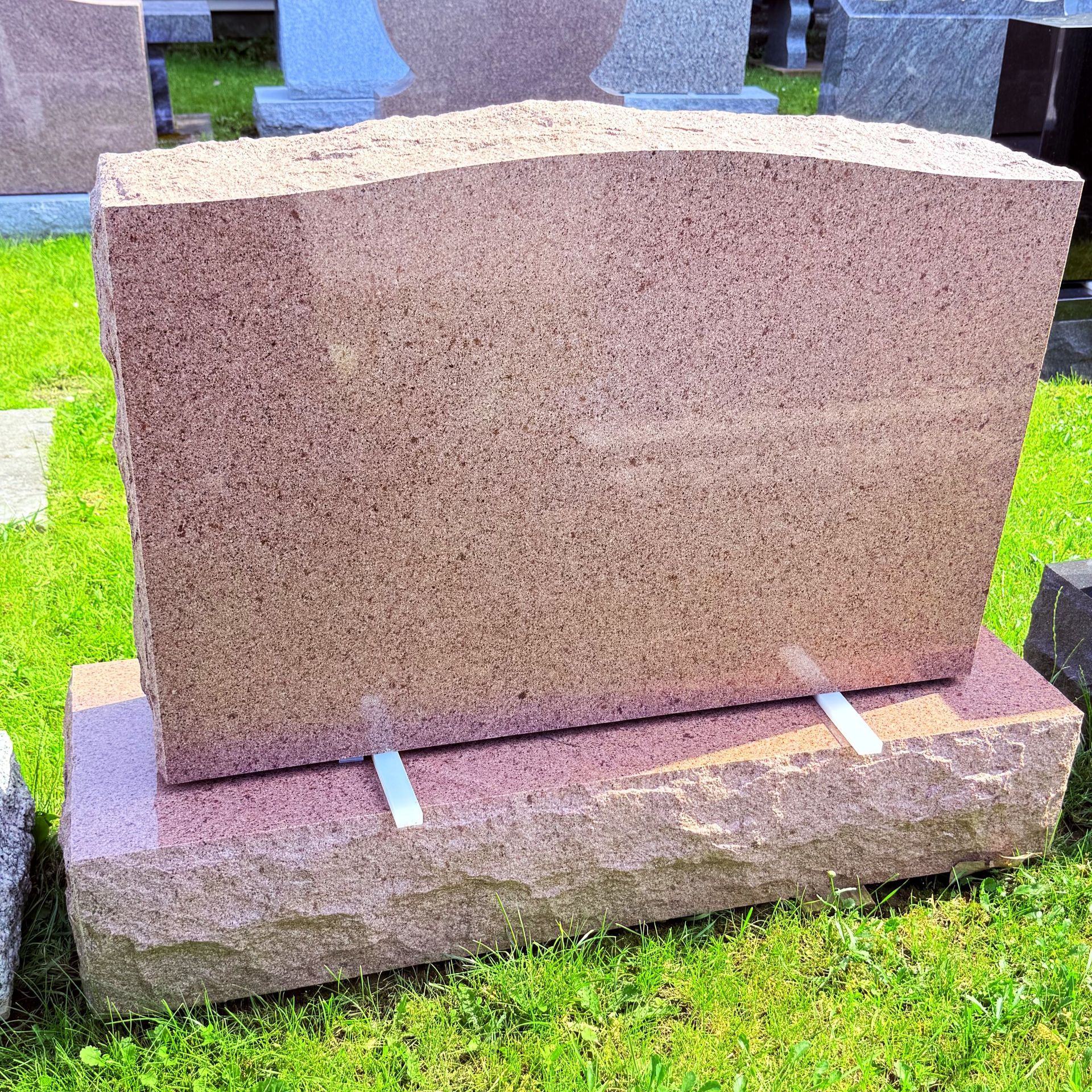 Canadian Pink Monument at Champlain Monuments