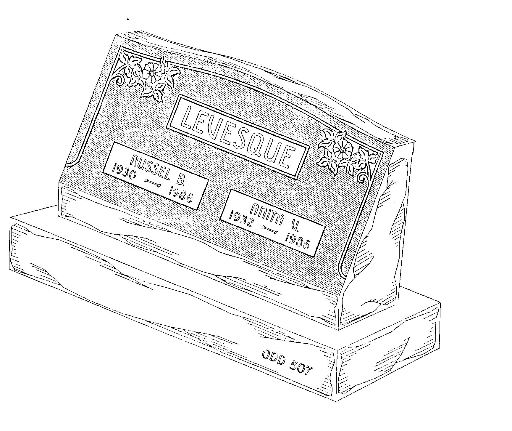a black and white drawing of a box with a name tag on it