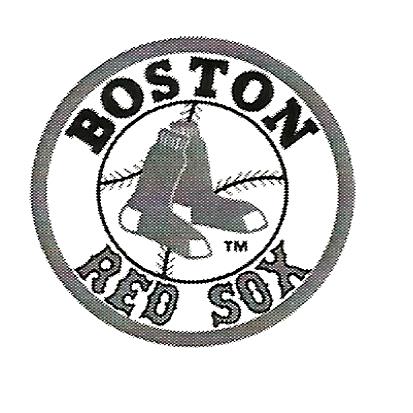 a boston red sox logo is shown on a white background