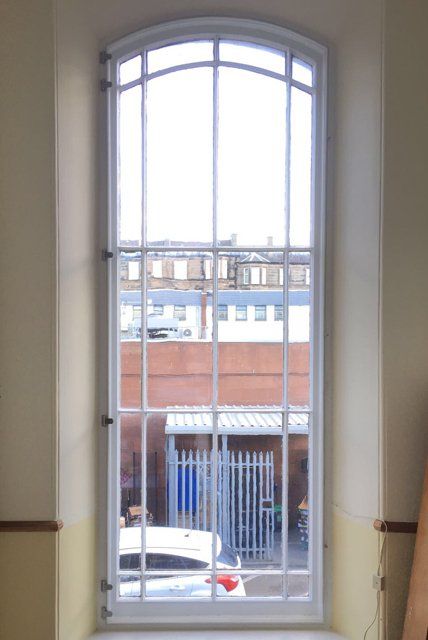 Frameless hinged secondary glazing - Morningside