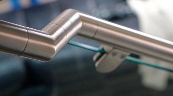 Stainless steel and glass example 4