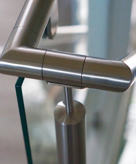 Stainless steel and glass example 5