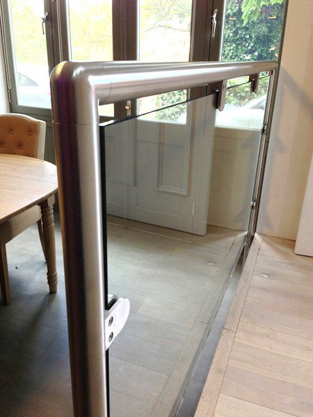 stainless steel and glass balustrades