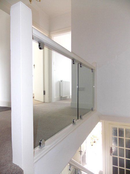 Glazed existing balustrade 2