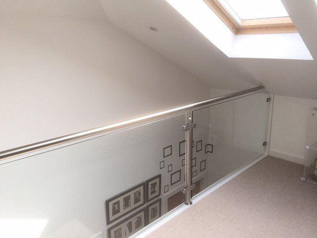 Stainless steel and glass example 1