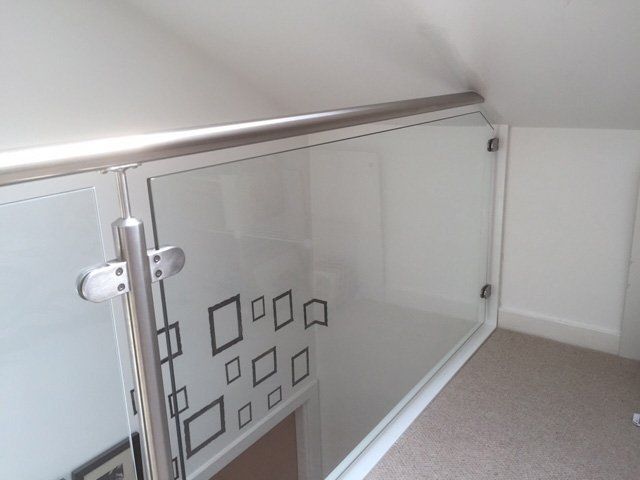 Stainless steel and glass example 2