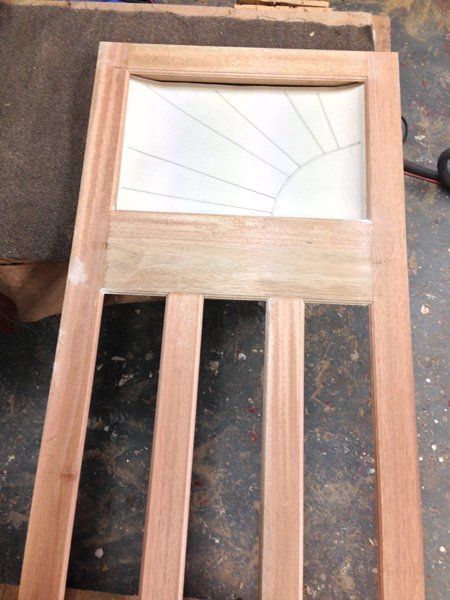 Bespoke hardwood door