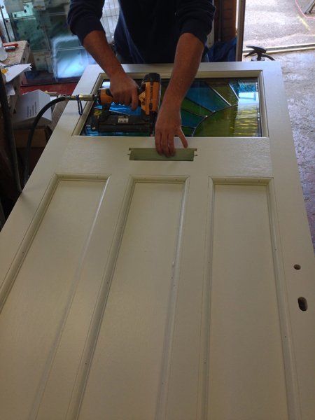 Bespoke hardwood door