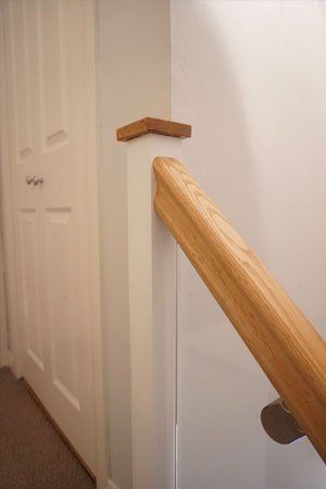 Oak and glass balustrade example 8