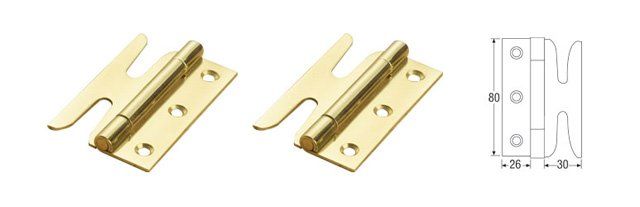 Slotted hinge