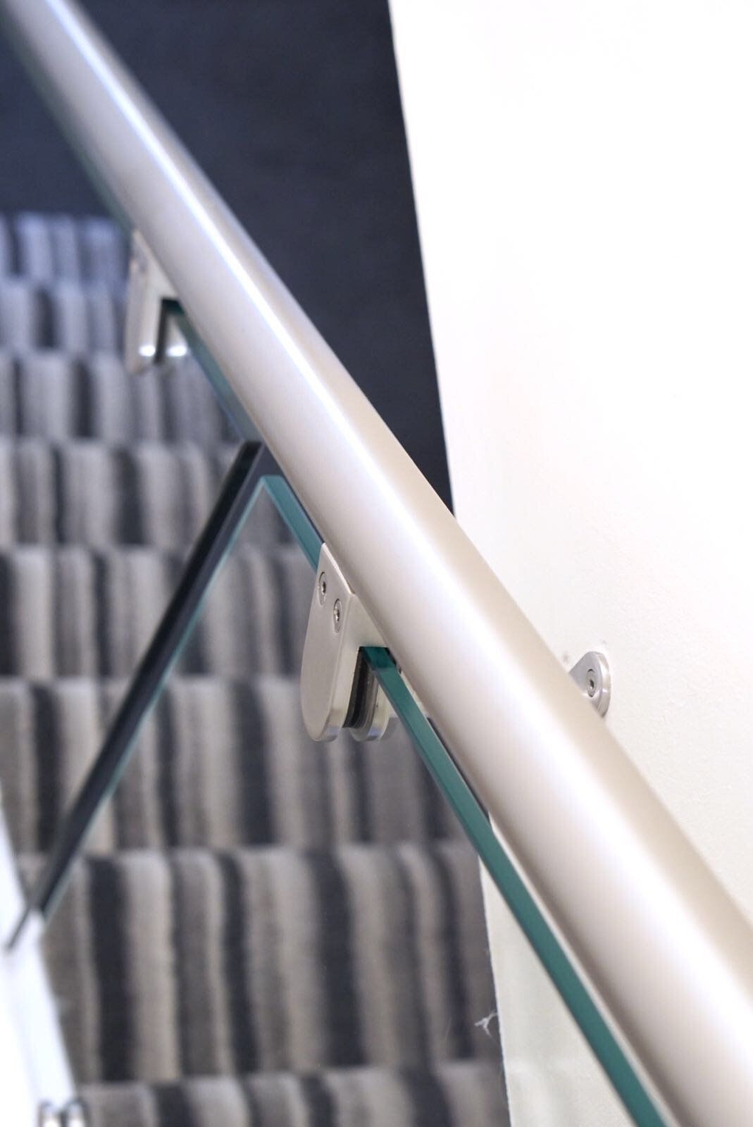 Stainless steel glass balustrade example 7