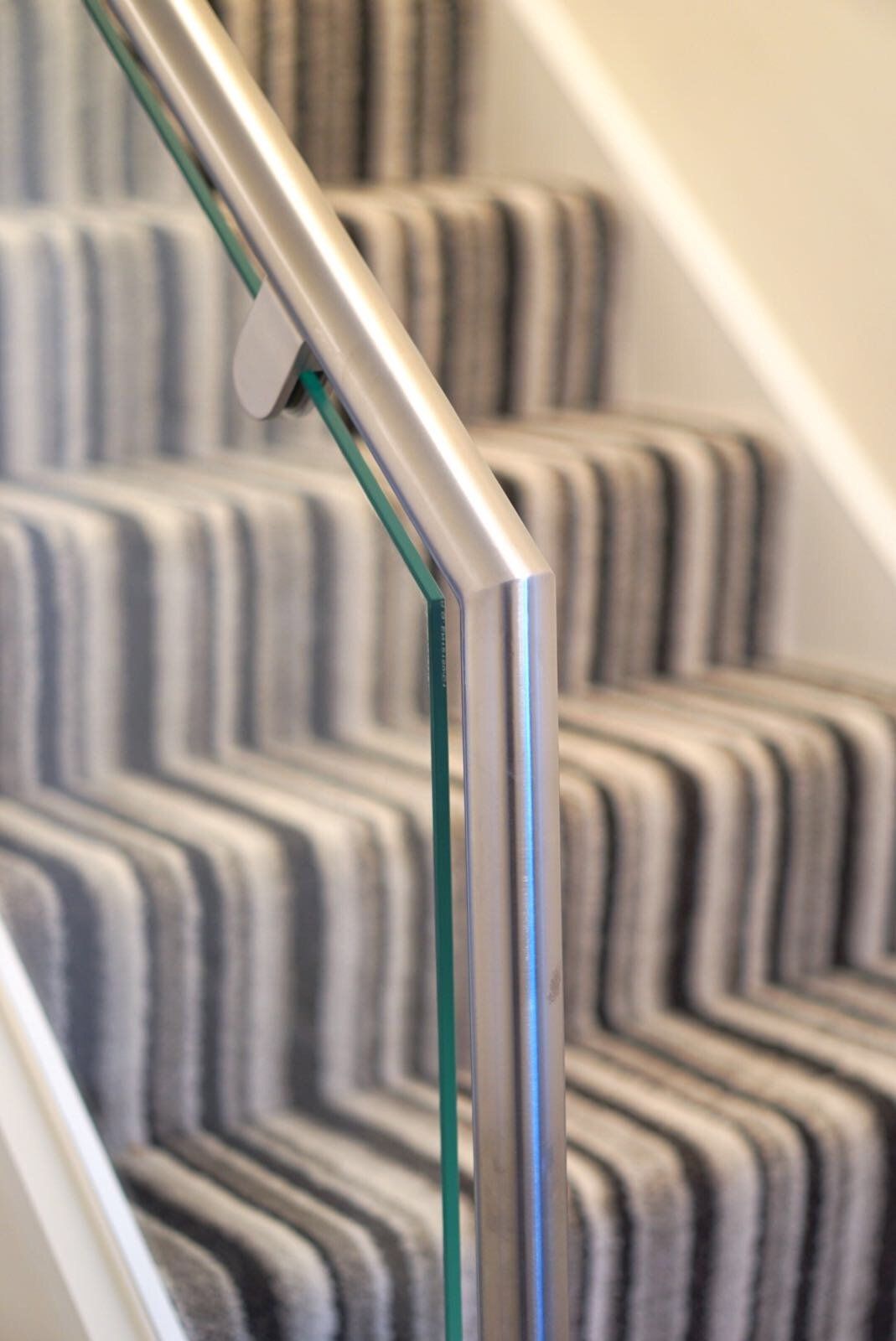 Stainless steel glass balustrade example 5