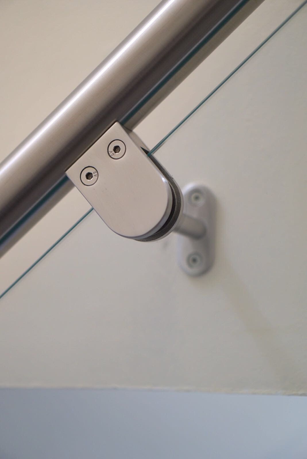 Stainless steel glass balustrade example 4