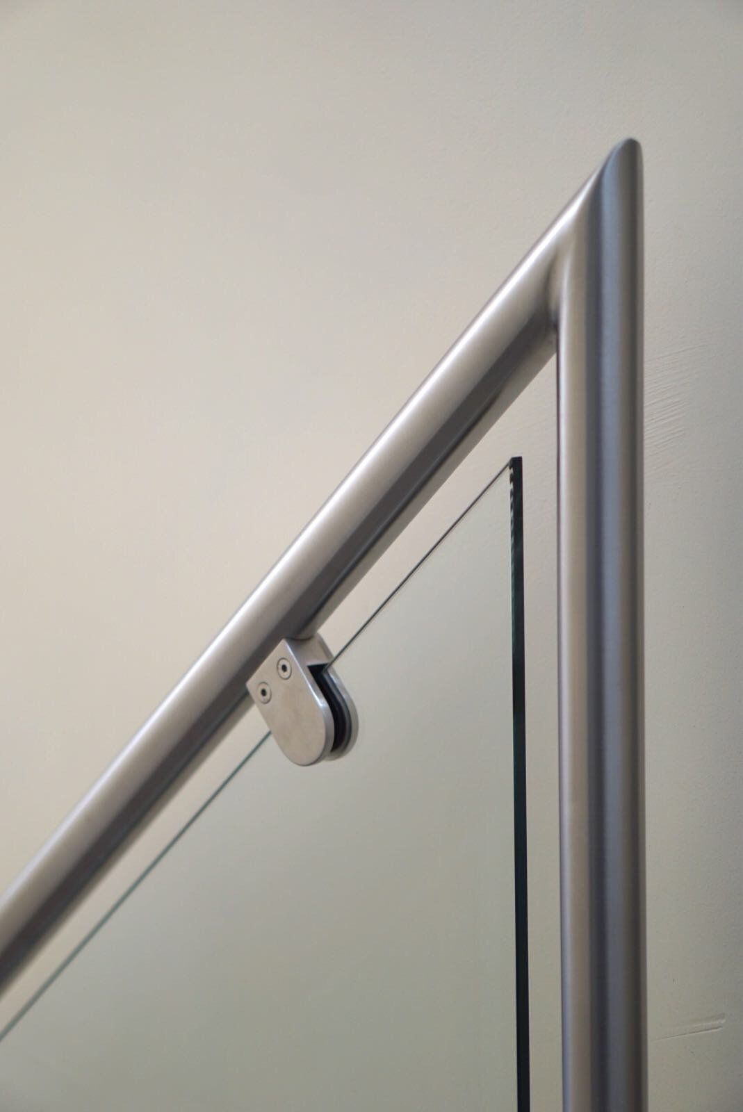 Stainless steel glass balustrade example 8