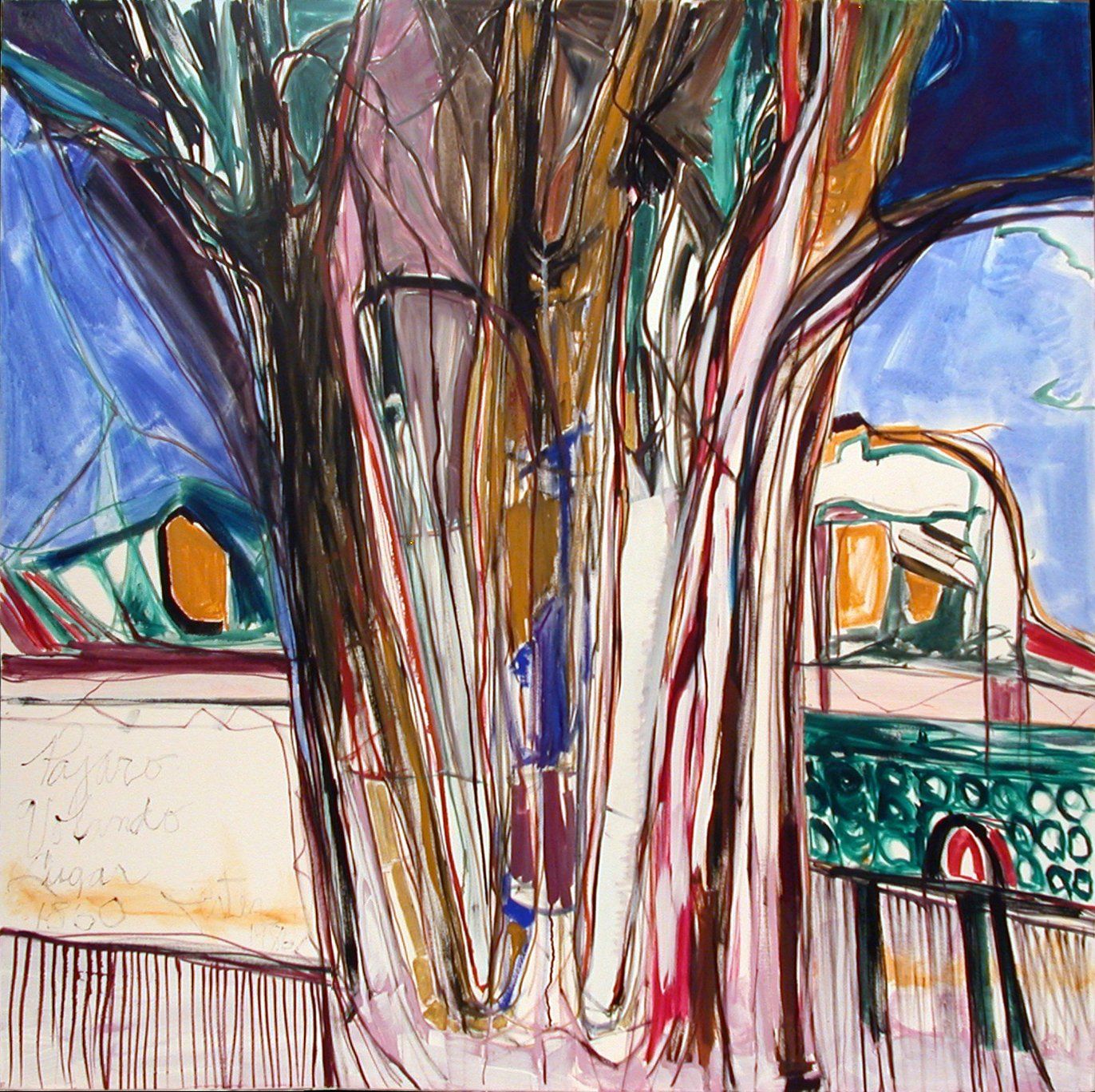 1860 painting of tree