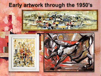 Louise Tester - 1950's artwork