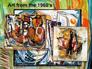 Louise Tester - 1960's artwork