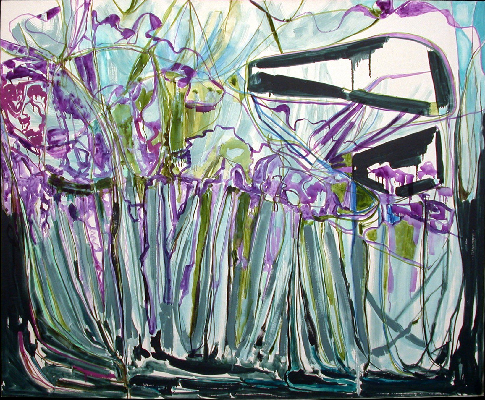 Iris paiting