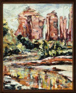Rocks painting landscape