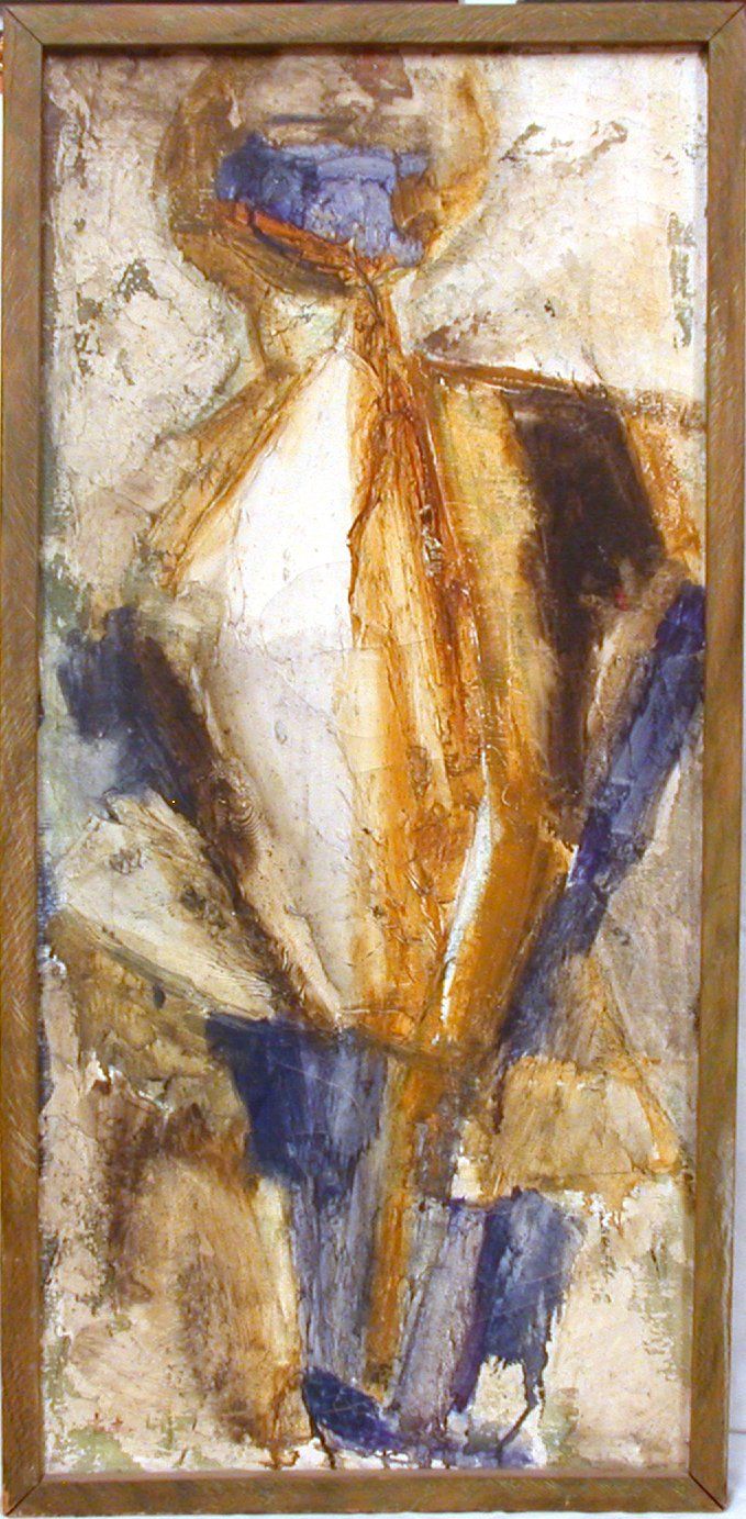 seated-figure painting