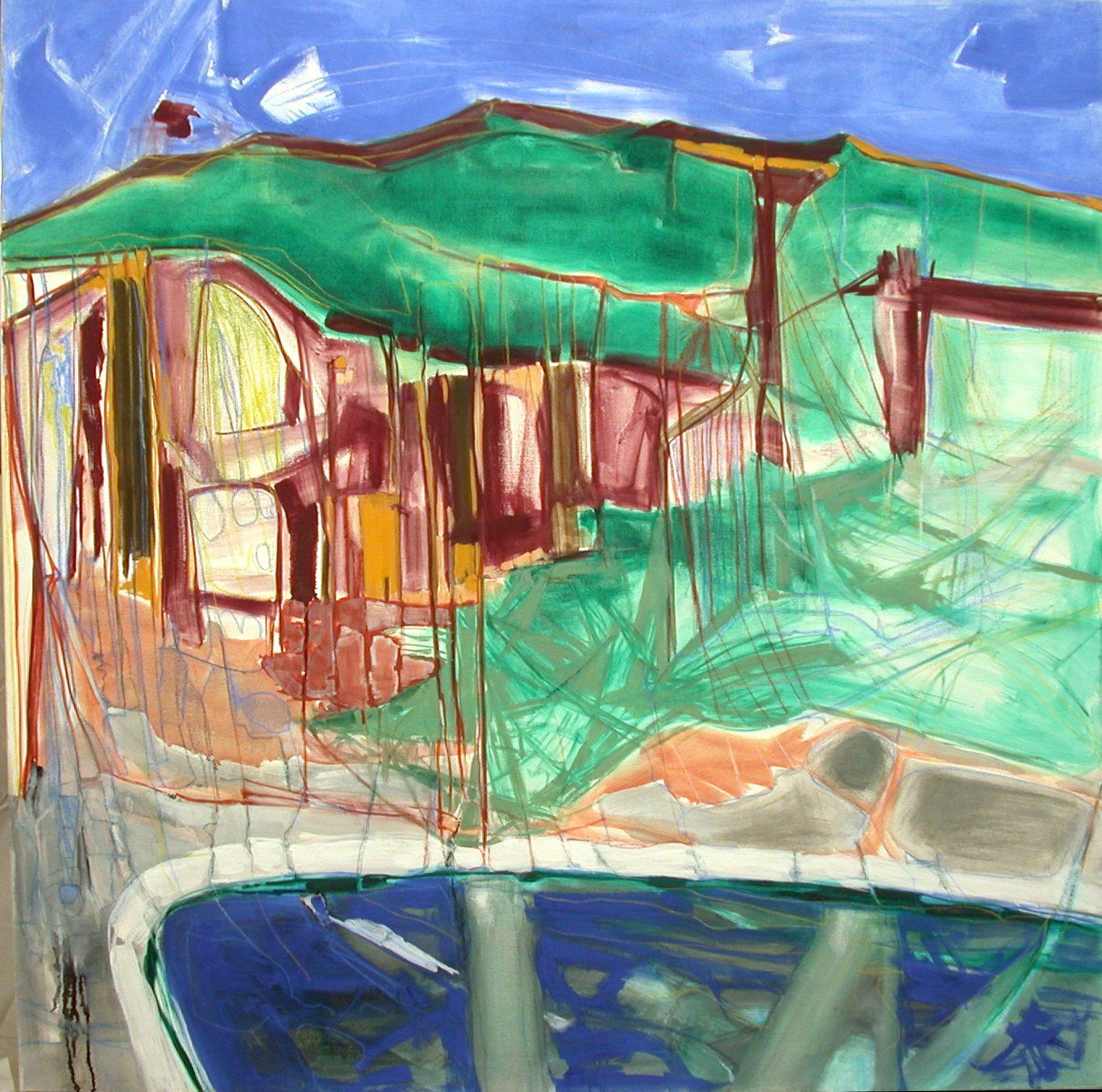 swimming-pool paiting