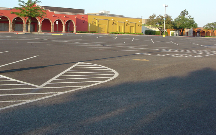 Commercial Paving Services — Commercial Parking Lot in Dallas, TX