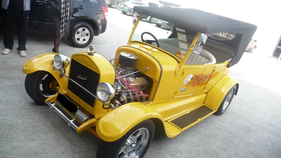 Old Yellow Car — Ormeau, QLD — A.C.E.R.S