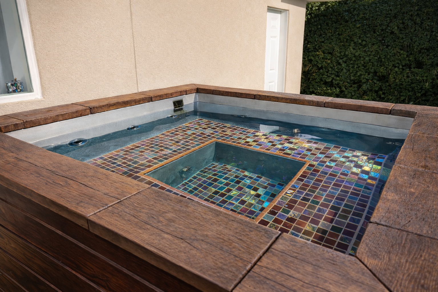 6' X 6' Self-contained stainless-steel spa, Canada, USA