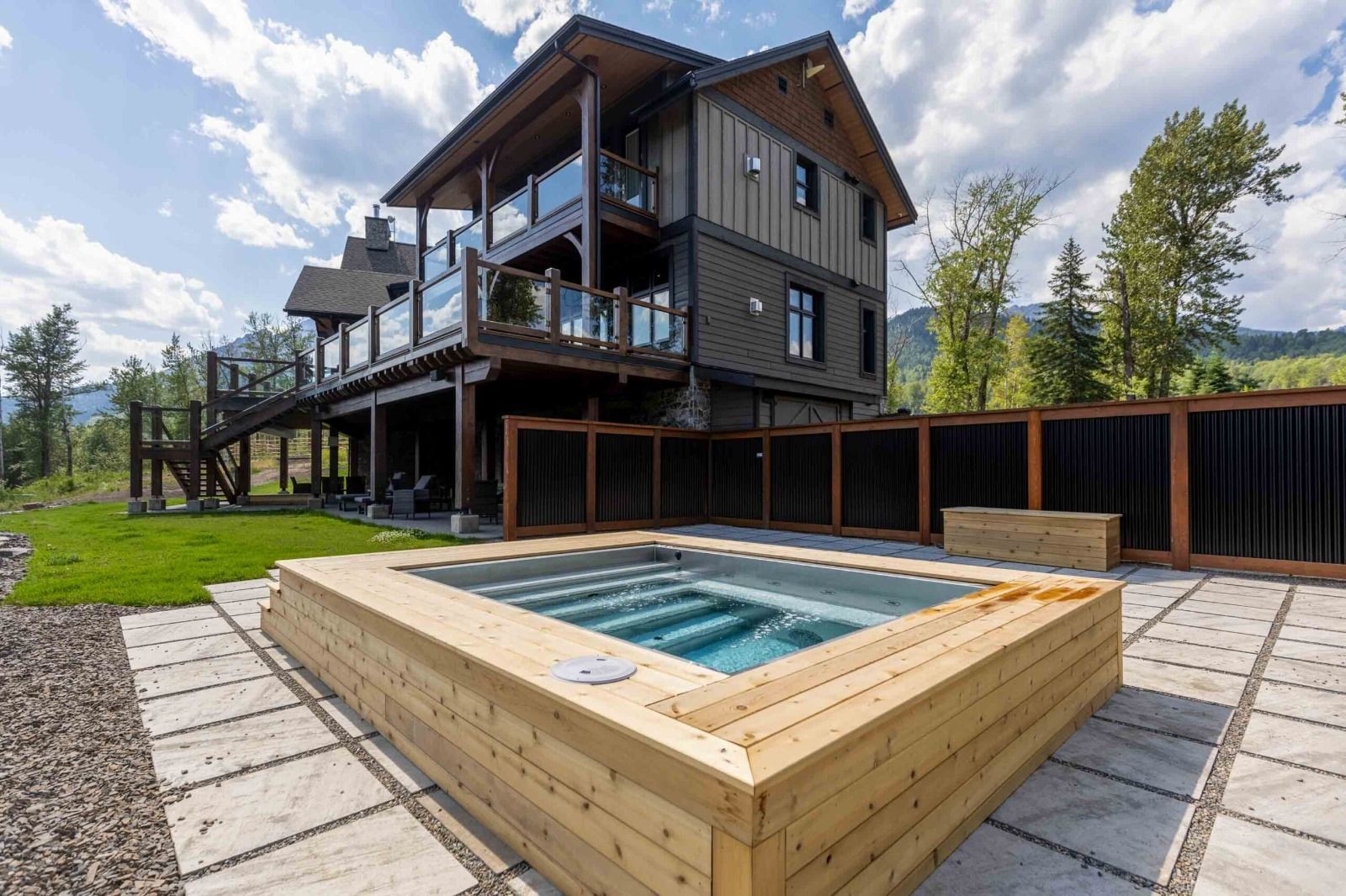 6' X 6' Self-contained stainless-steel spa, Canada, USA