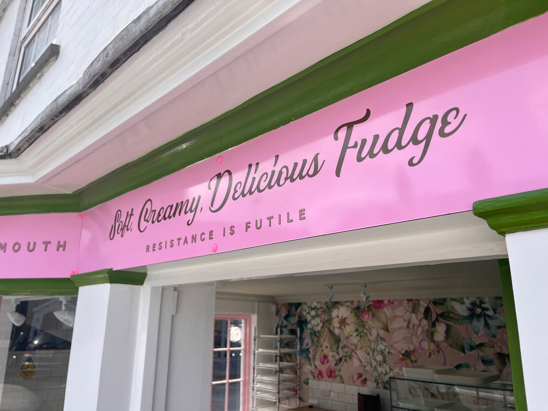 Isle of Wight fudge shop