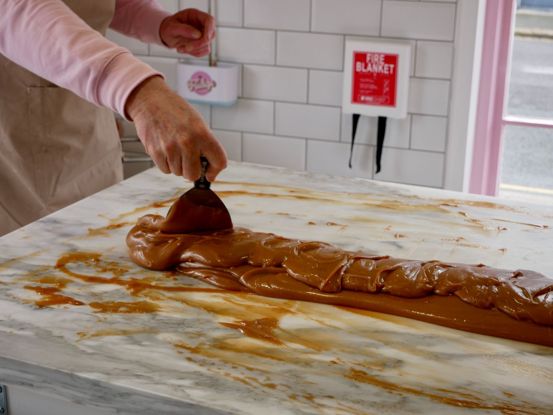 Making Isle of Wight fudge