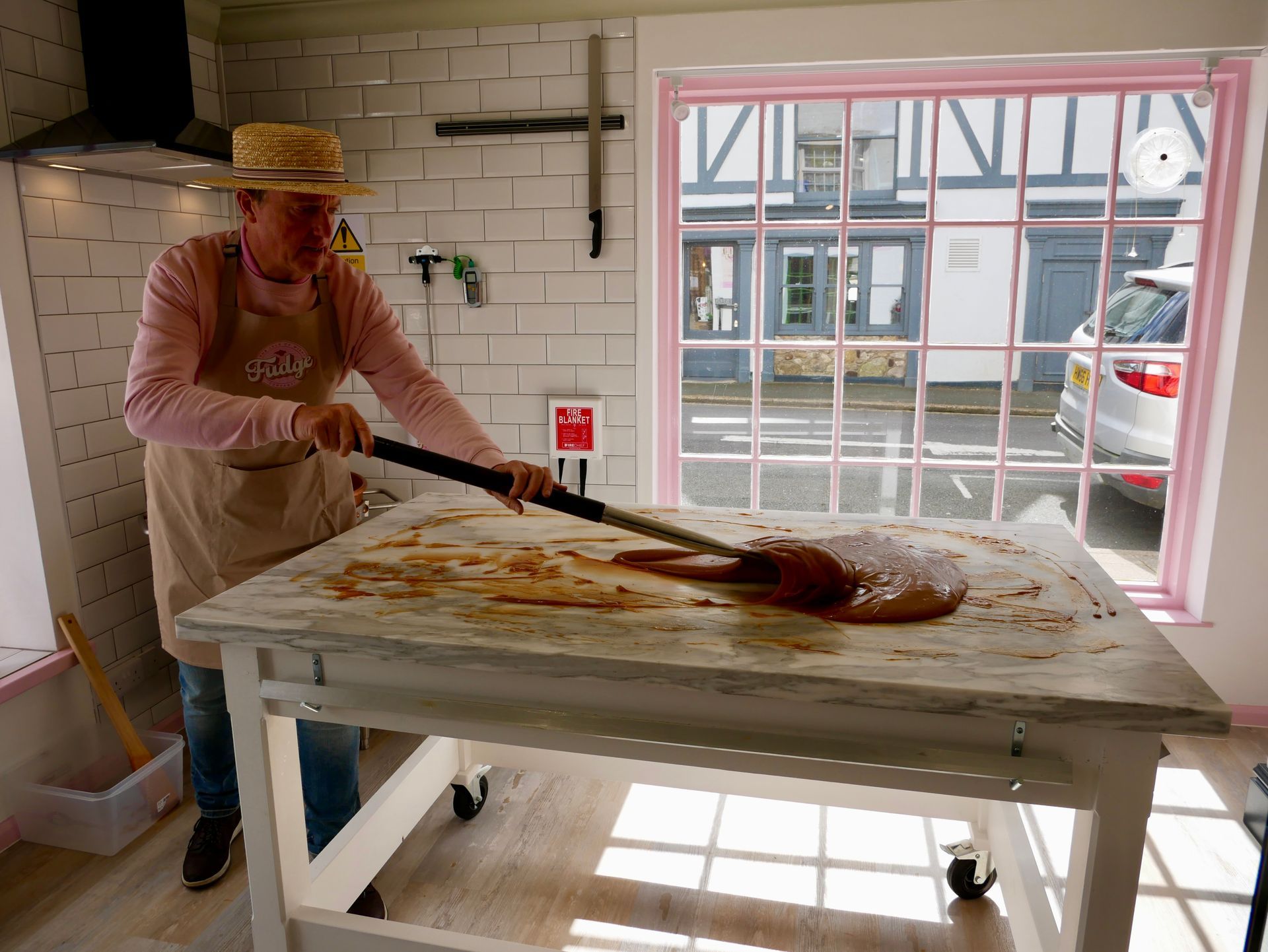 Making Isle of Wight fudge