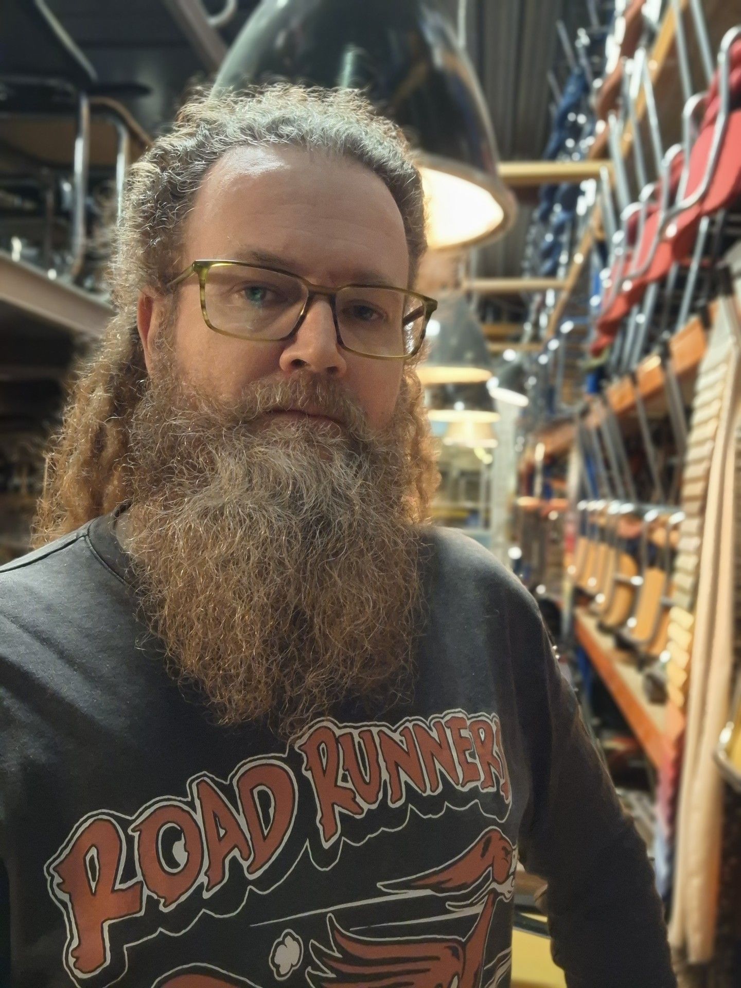 De vintage stoelenwinkel