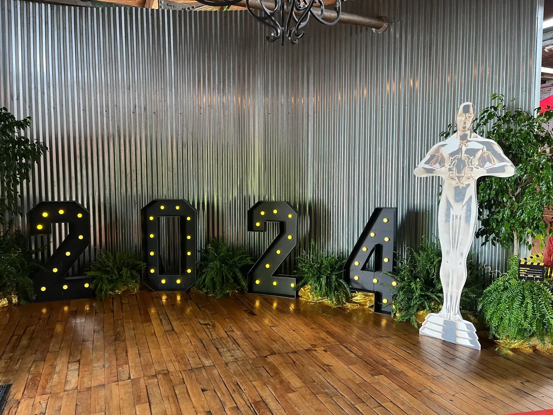 Floral decor at special event.