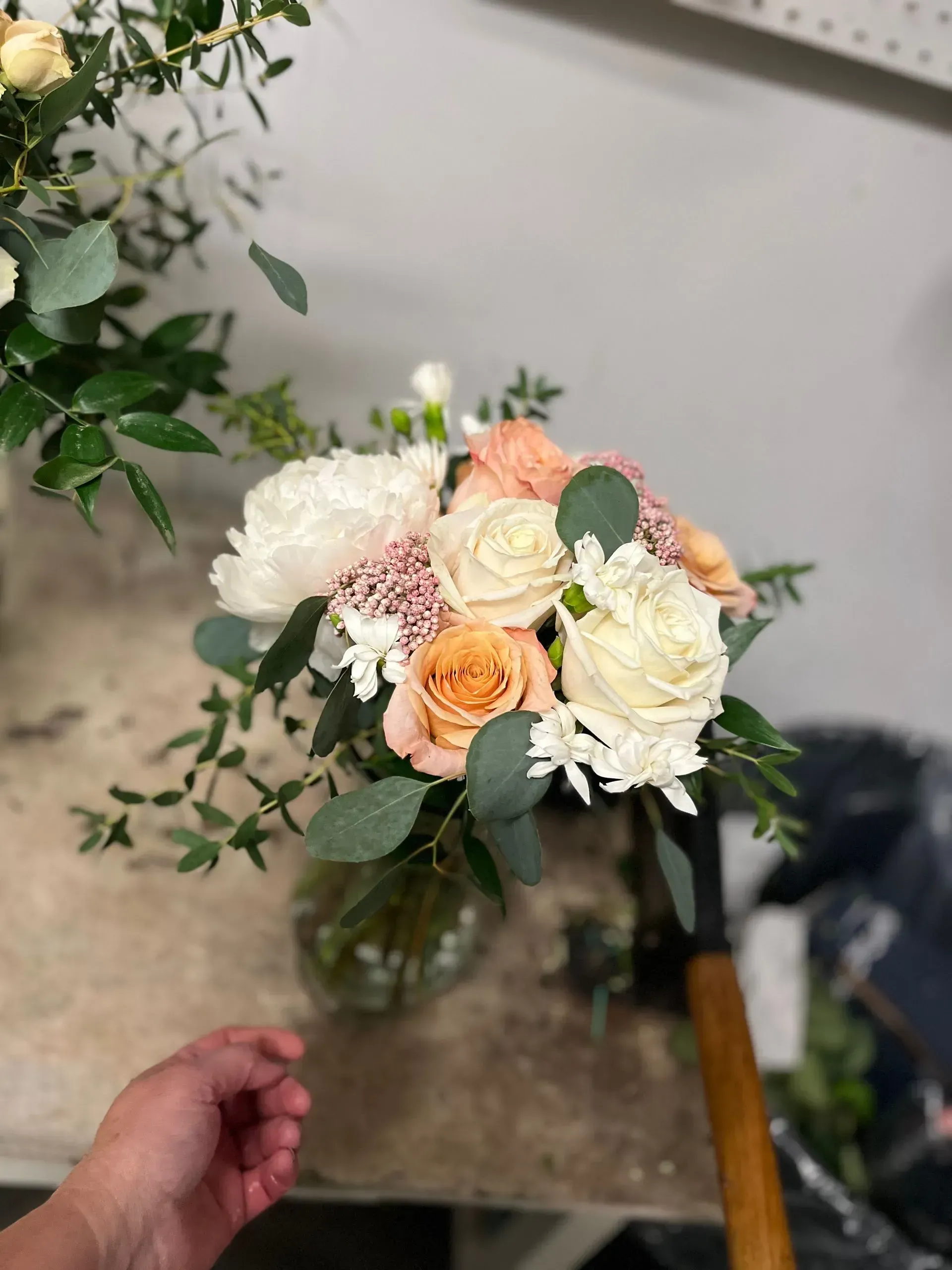 Floral table decor