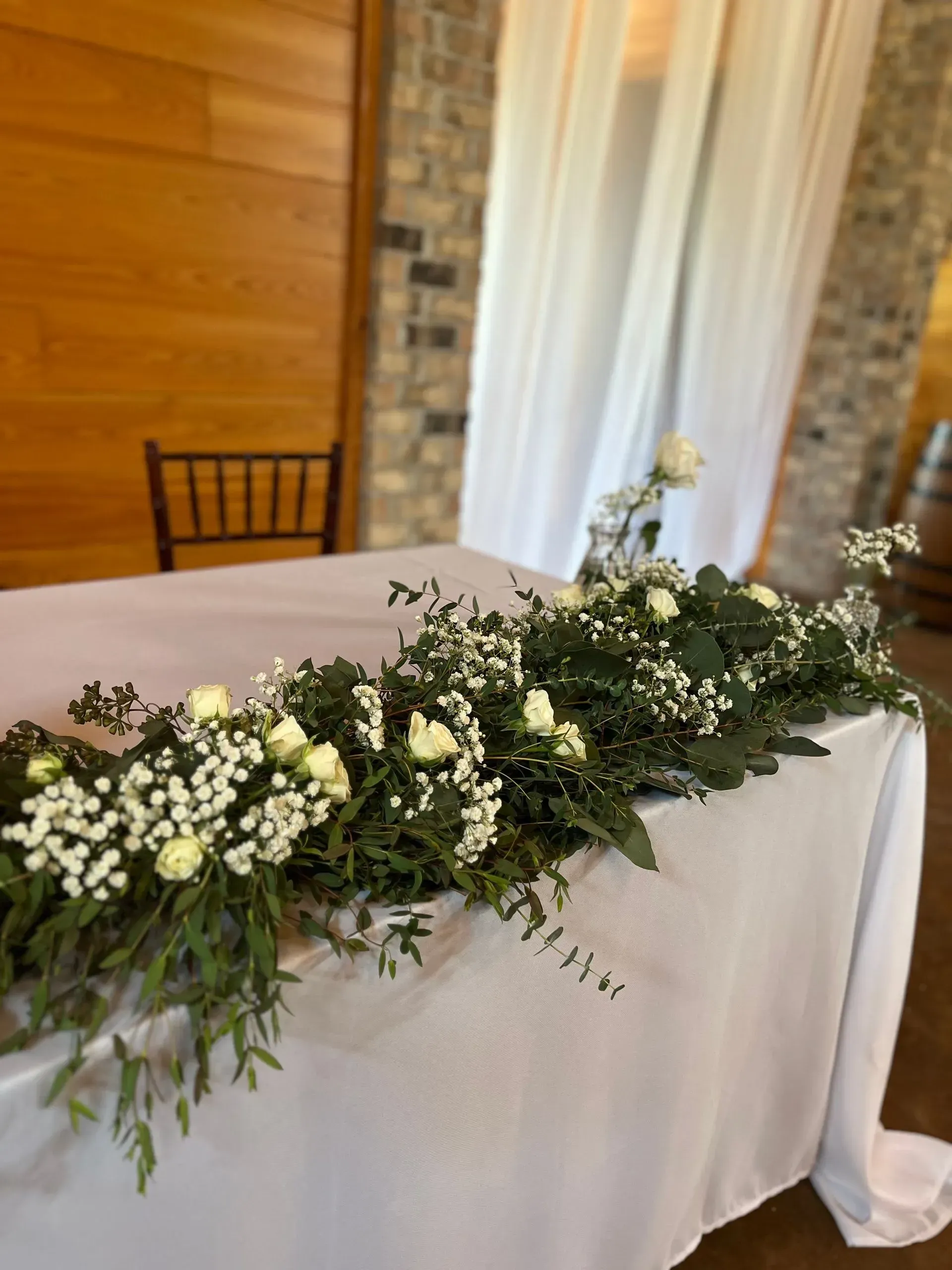 Floral table decor