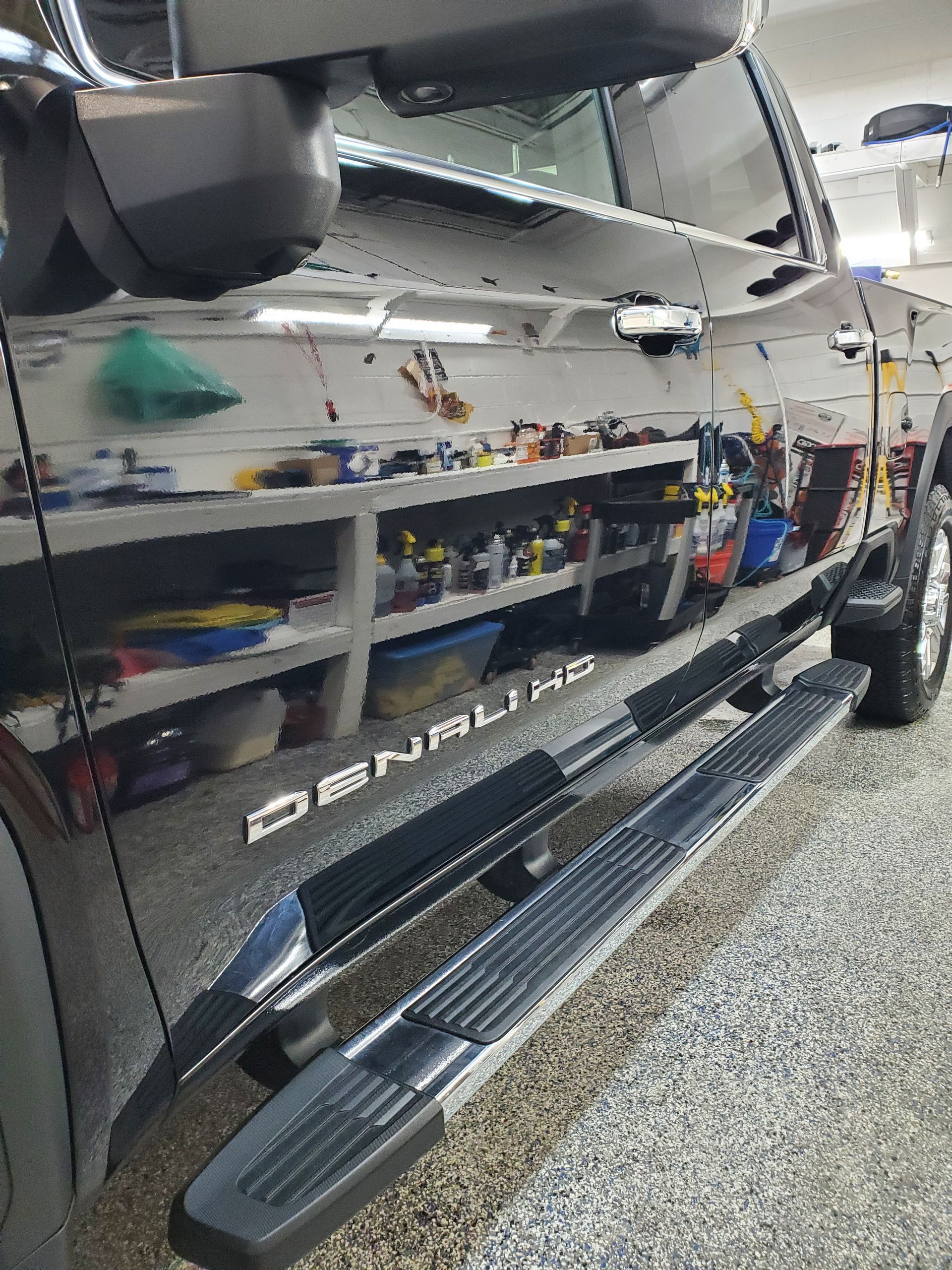 GMC Denali before and after detail in Auburn